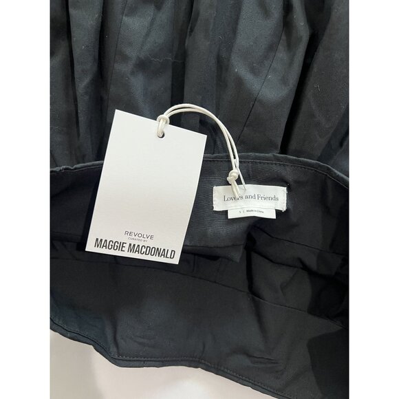 Lovers & Friends x Maggie MacDonald Valerie Skirt in Black - Picture 4 of 4